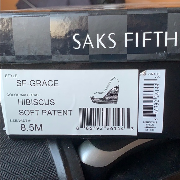 Saks fifth ave espadrilles. - Picture 8 of 8